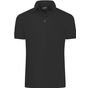 James&Nicholson Men´s Mercerised Polo Slim Fit black