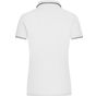 James&Nicholson Ladies Polo white/navy