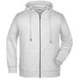 James&Nicholson Men´s Zip-Hoody ash