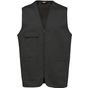 WK Designed To Work Gilet polycoton multipoches unisexe dark_grey