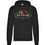 Fruit of the Loom Vintage Vintage Hooded Sweat Classic Large Logo Print black