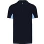 Kariban Polo bicolore FLAG Kariban navy/sky