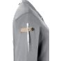 karlowsky Women's Long-Sleeve Chef Jacket Green Generation Sustainable GRS Platinum grey