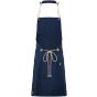 karlowsky Bib Apron New-Nature Steel blue