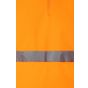 Velilla Sweat col zippé haute visibilité fluo_orange