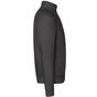 fruit of the loom Premium Zip Neck Raglan Sweat black