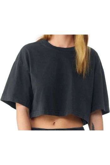 Image produit Women's garment dye cropped tee