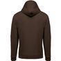 Kariban Sweat-shirt zippé capuche  chocolate