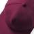 Beechfield Casquette snapback rappeur à 5 panneaux burgundy