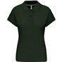 Kariban Polo manches courtes femme forest_green