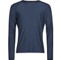 tee jays Long sleeve cooldry tee navy_melange