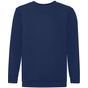 fruit of the loom Classic Set-In Sweat Kids navy