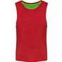 ProAct Chasuble réversible multisports enfant sporty_red/fluorescent_green
