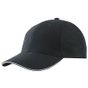 Myrtle Beach Light brushed Sandwich Cap black/white