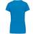 Kariban T-shirt col V manches courtes femme tropical_blue