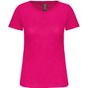 Kariban T-shirt Bio150IC col rond femme fuchsia