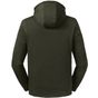 Russell-pure-organic Pure Organic High Collar Hooded Sweat dark_olive