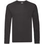 fruit of the loom Original Long Sleeve T noir