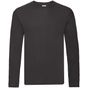 fruit of the loom Original Long Sleeve T - noir - M