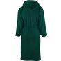 The One Towelling Bathrobe Hooded dark_green