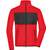 James&Nicholson Men´s Fleece Jacket red/black