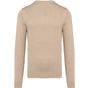 Kariban Pull col V homme beige_heather