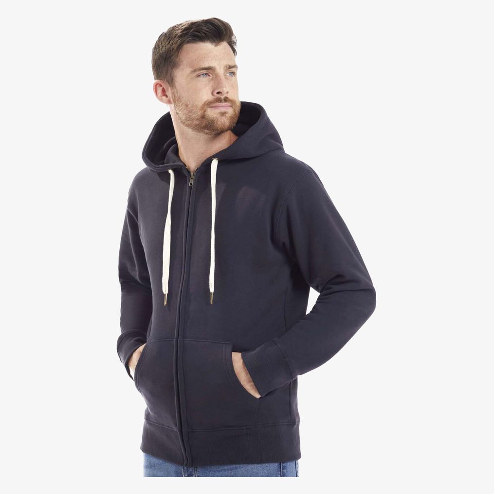 Men's Superstar Zip Through Hoodie mantis