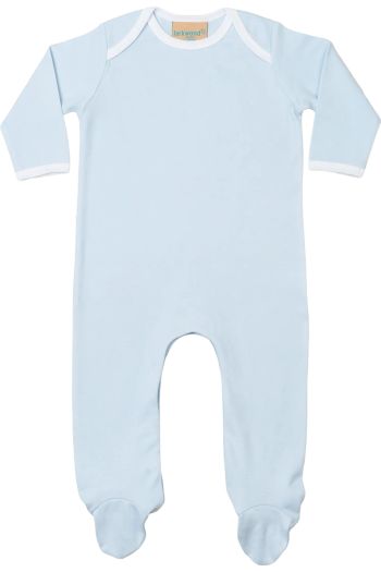 Image produit Contrast Long Sleeved Sleepsuit