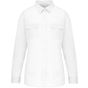Kariban Chemise safari manches longues femme white