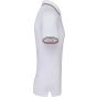 Kariban Polo maille piquée manches courtes homme white/red/green