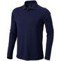 Elevate Polo manches longues pour hommes Oakville navy