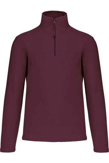 Image produit Enzo > Micropolaire col zippé homme