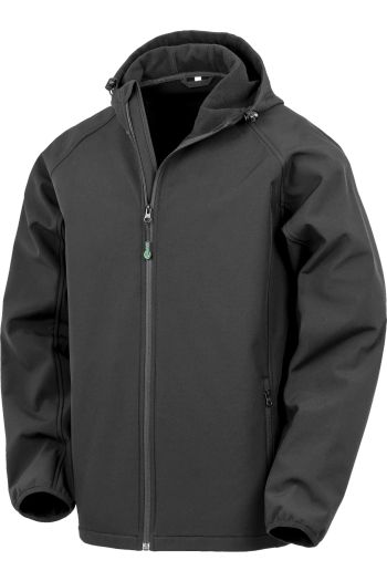 Image produit Recycled 3-Layer Printable Hooded Softshell
