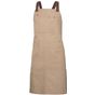 Velilla Tablier à bavette canvas beige/brown
