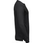 Tee Jays Mens LS Interlock T-Shirt black