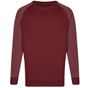 Miners Mate my mate - Men´s Crew Neck Sweat burgundy/heather_burgundy