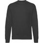 fruit of the loom Classic Set-in Sweat noir