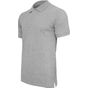 Build Your Brand Polo Piqué Shirt heather_grey