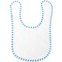 SG Accessories - Towels Arno Baby Bib white/baby_blue