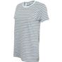 SF Clothing Unisex striped T heather_grey/white