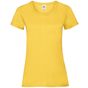 fruit of the loom Tee-shirt femme Valueweight tournesol