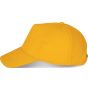 K-up Casquette coton épais - 5 panneaux yellow