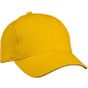 Myrtle Beach 6 Panel Cap Heavy Cotton gold_yellow