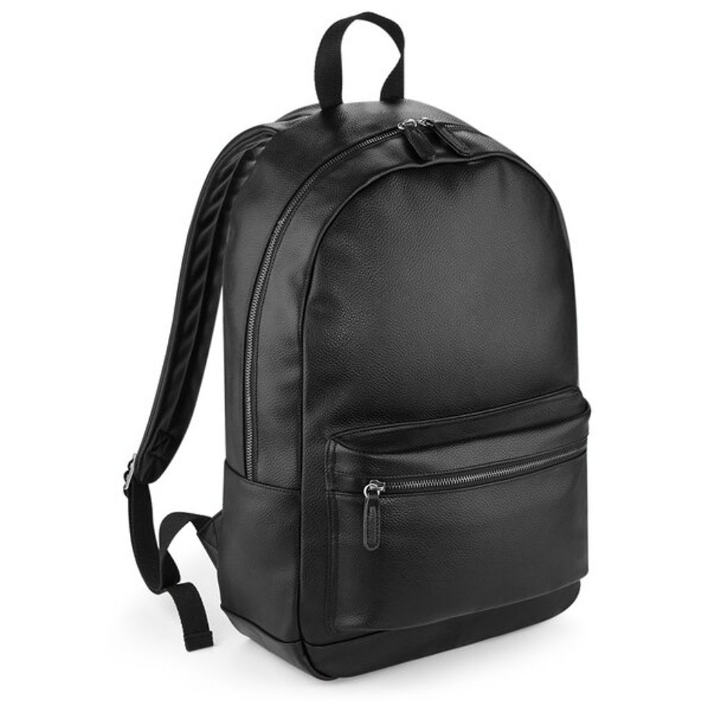 Sac à dos tendance en faux cuir Bagbase