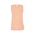 Bella Women's jersey muscle tank heather_peach