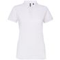 Asquith & Fox Polo femme classique polycoton white