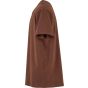 Build Your Brand Heavy Oversize Tee chocolate_brown