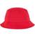 flexfit Flexfit Cotton Twill Bucket Hat red