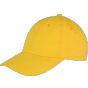 Result Memphis Brushed Cotton Low Profile Cap yellow