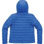 Result Womens Snow Bird hooded jacket ocean_blue/lime_punch